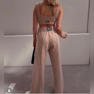 Daily Drills sweatshirt bra in cafe READ